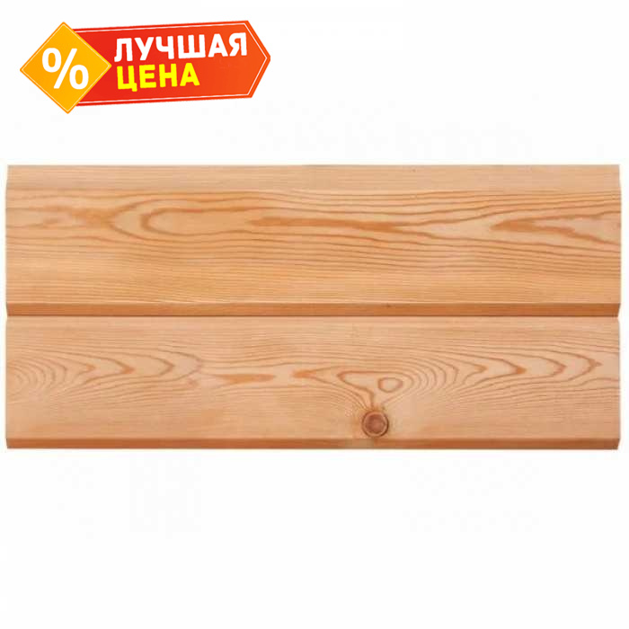 Имитация бруса 16х145х4000 мм АВ Лиственница