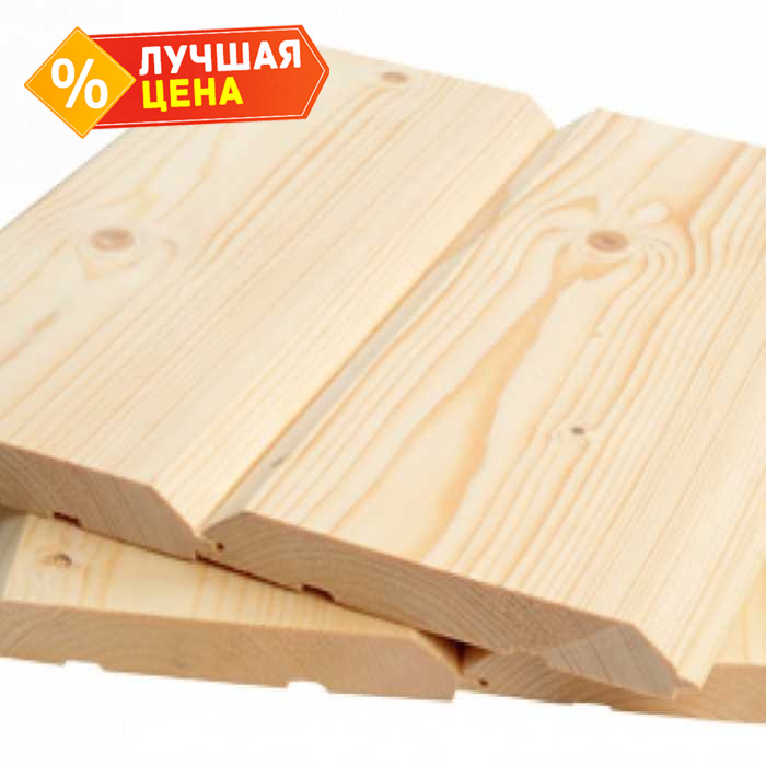 Имитация бруса 20х195х3000 мм АВ Лиственница